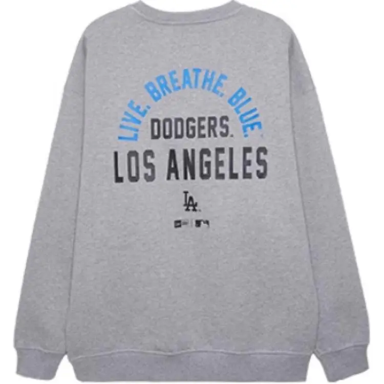 New Era FW24 Sweatshirt Unisex Gray