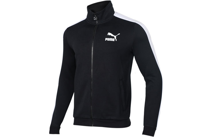 PUMA Fall 2022 T7 Collection Jackets Men's Black Stand Collar Moderate Other