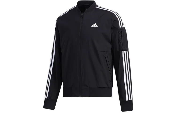 Adidas 3 Stripes Jacket Men's Black
