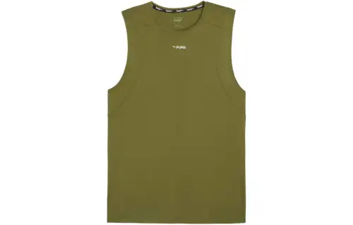 PUMA Tank Top Men's Olive Green