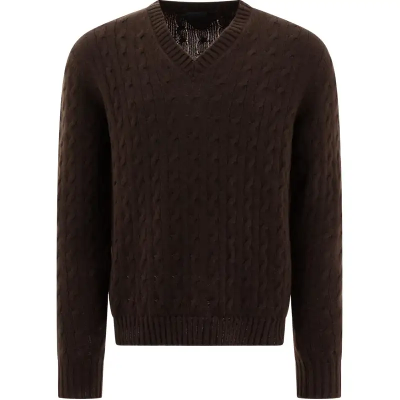 Prada cashmere V-neck sweater