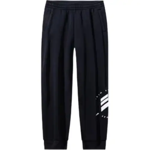 Anta Basketball Collection Knitted Sweatpants Men's Basic Black