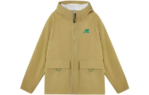 New Balance Jackets Men's Brown Hooded Moderate Other