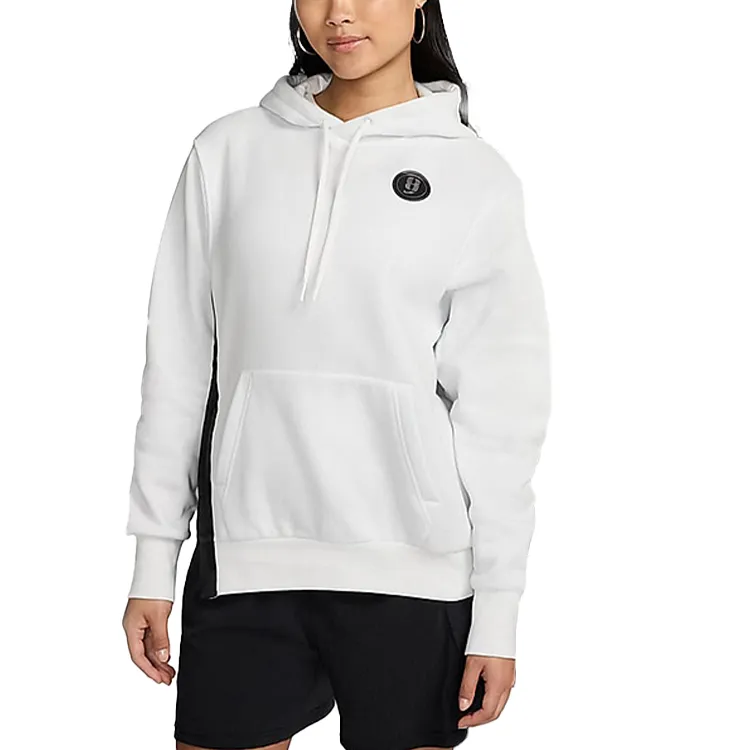 Nike Sweatshirts Unisex White Hooded (Non-detachable) Moderate