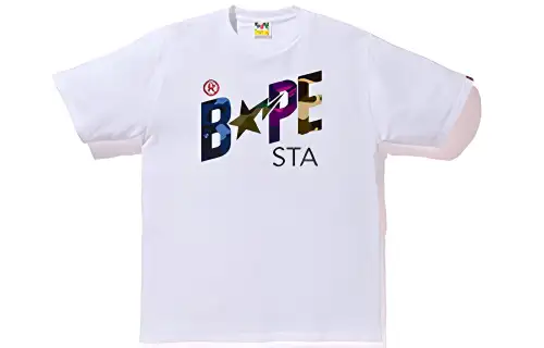 Bape Mixed Camo Bapesta Tee