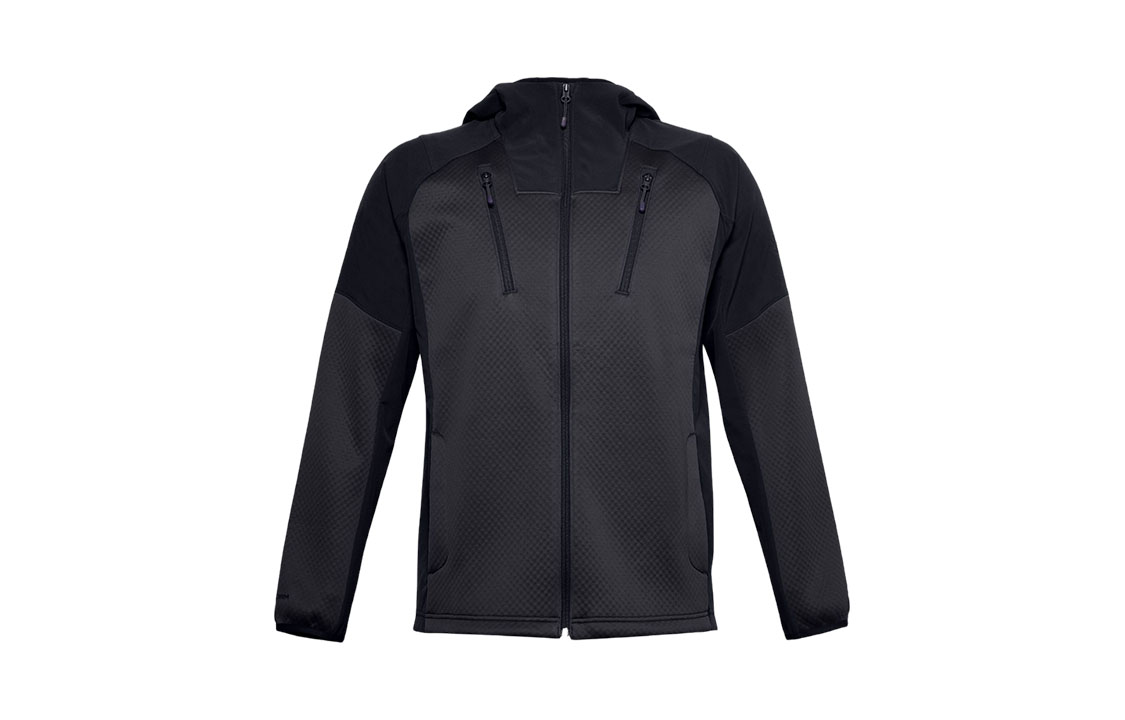 Under Armour RECOVER Jackets Men's Nightfall Purple Hooded Moderate Other