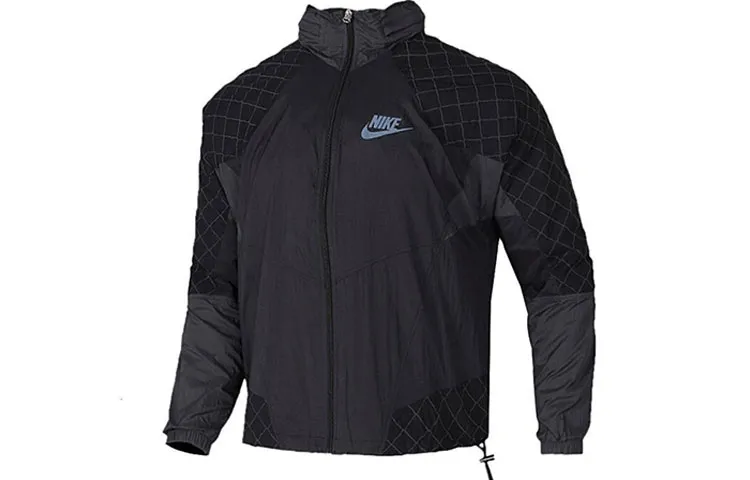 Nike Jackets Men's Black Hooded Moderate Other