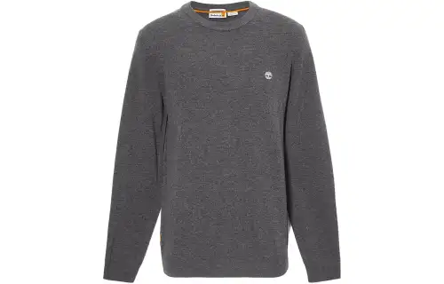 Timberland Sweaters Men's Dark Gray Crew Neck Moderate Other