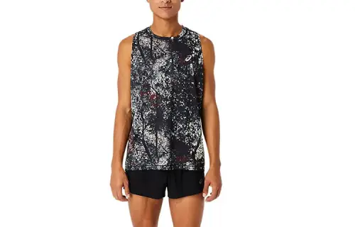 Asics Tank Top Men's Performance Black
