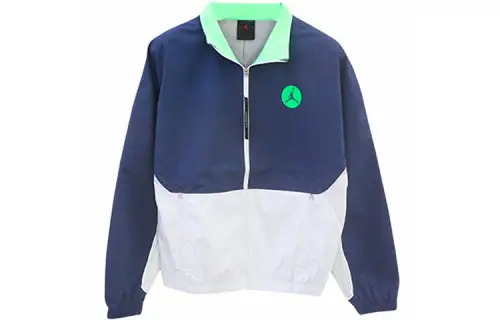 Jordan LEGACY AJ13 Jackets Men's Blue Stand Collar Moderate Other