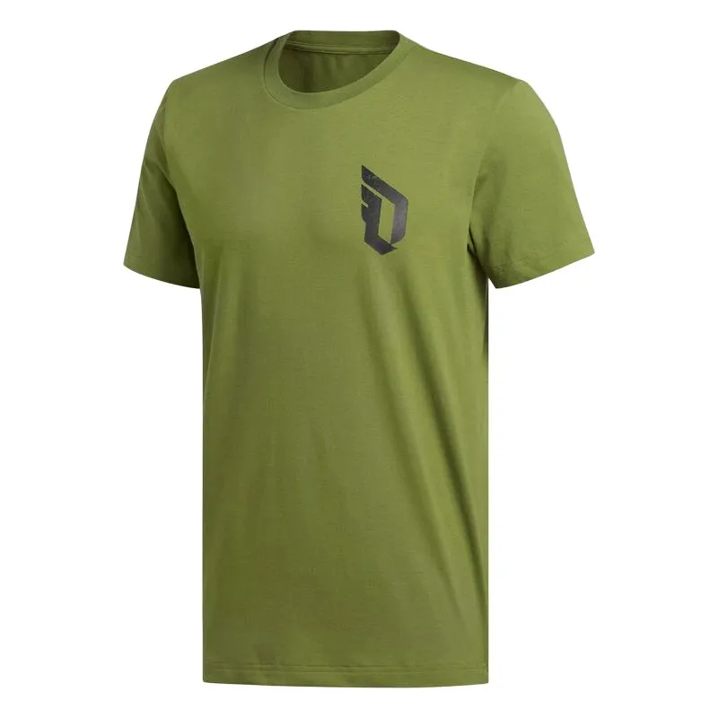 Adidas DAME VERB T Shirt Men's Green