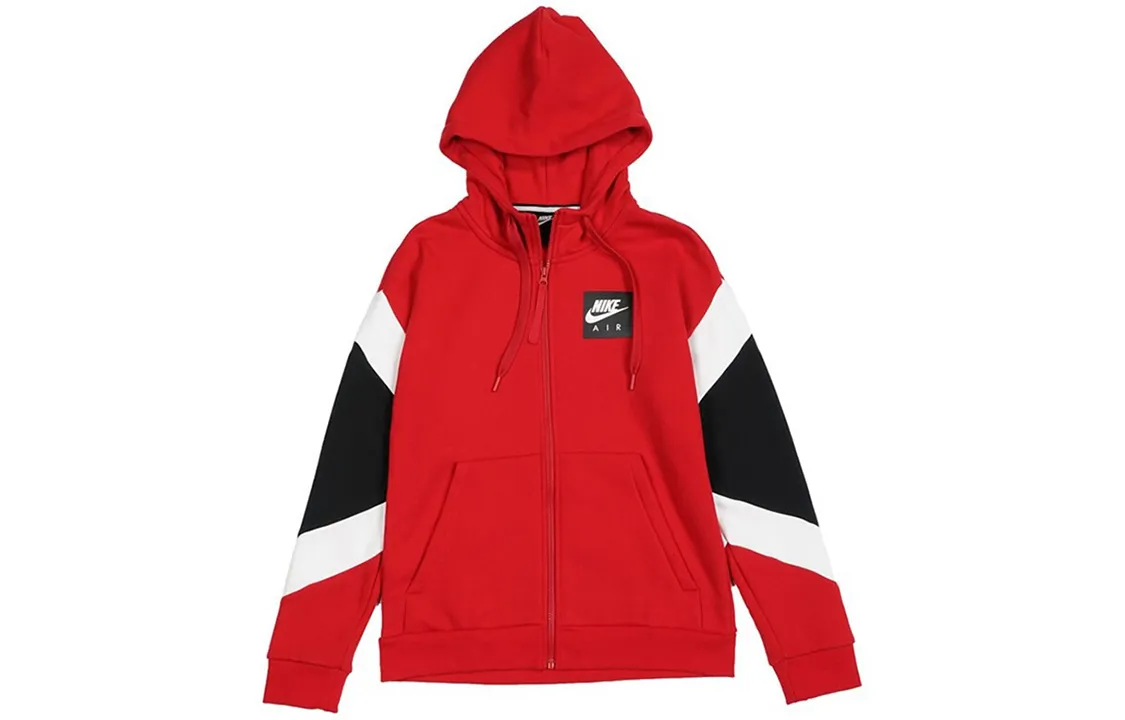 Nike Jackets Men's Red Hooded Moderate Other