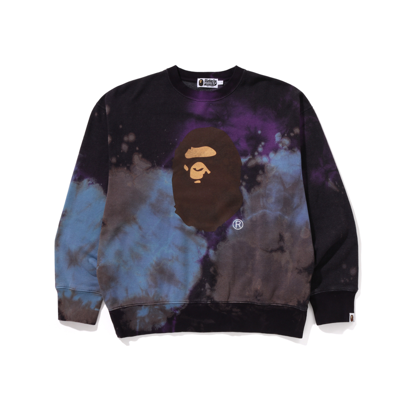 Мужское худи A BATHING APE Tie-Dye (разноцветное)