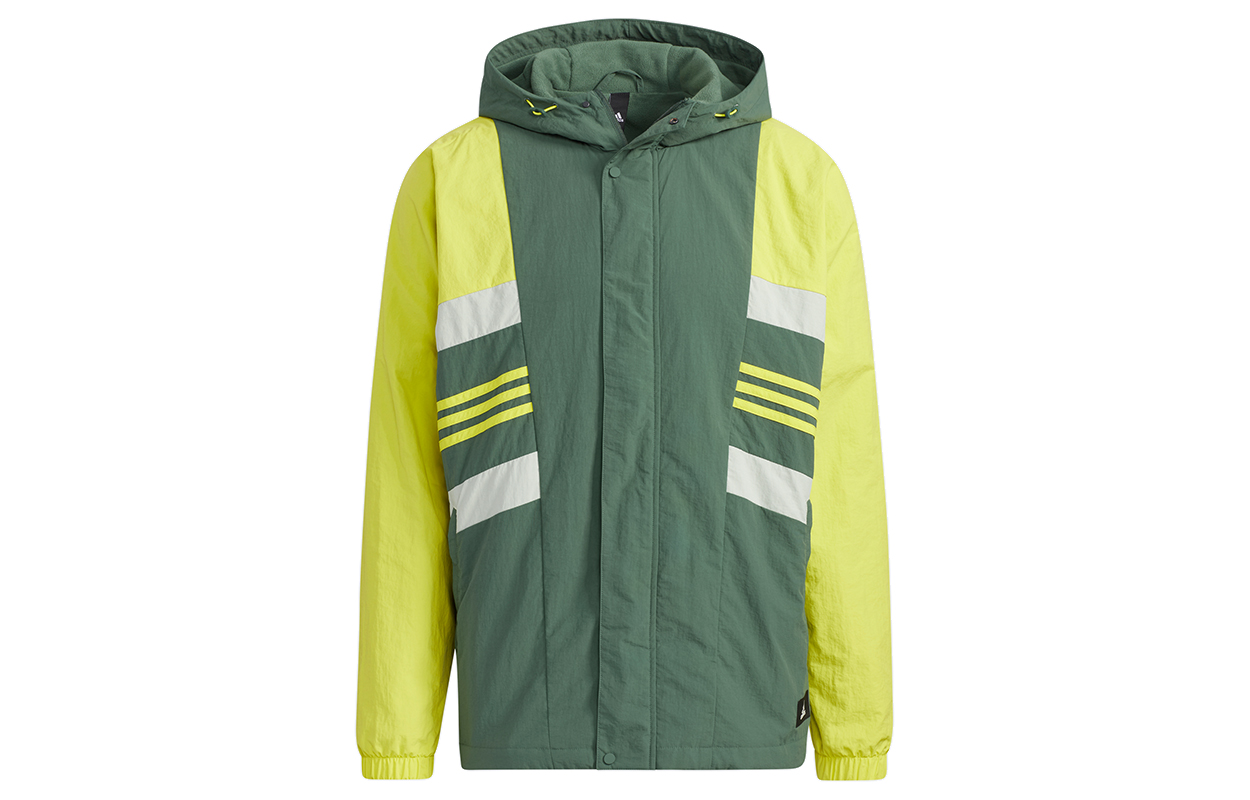 Мужская куртка adidas COLORBLOCK (зеленая)