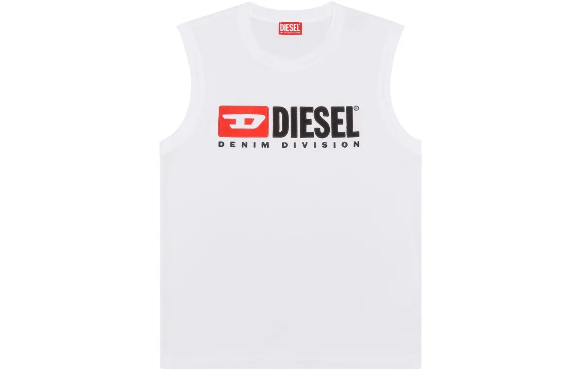 DIESEL T Isco Div Logo Printed Tank Top