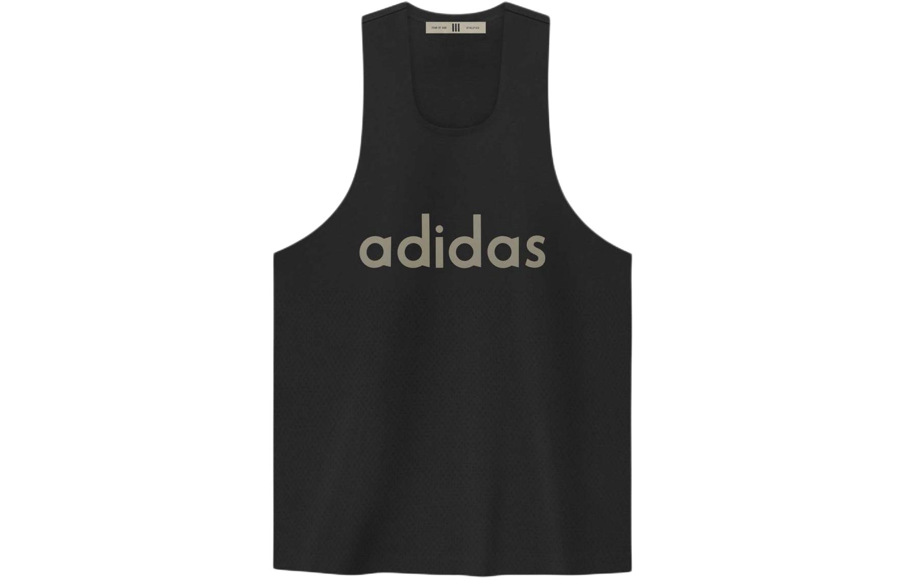 Майка Fear of God Athletics x adidas (черная)
