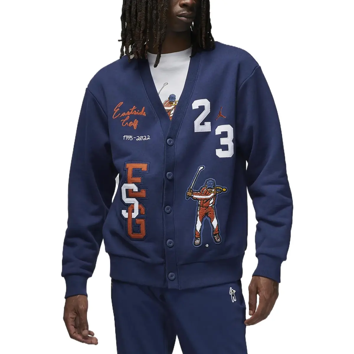 Jordan X Eastside Golf Cardigan