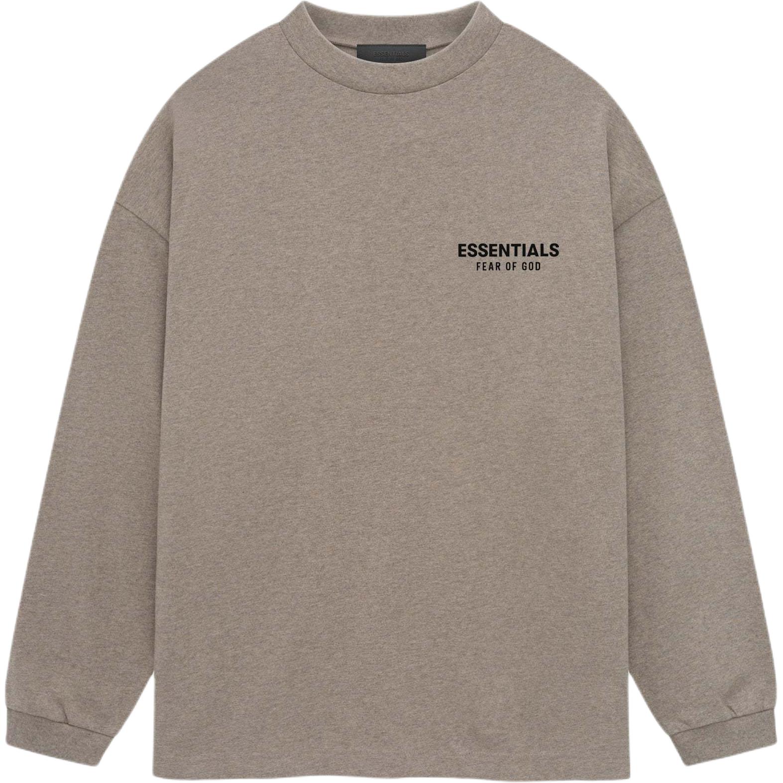 Мужской свитшот Fear of God Essentials FW24 Holiday Core (серый)