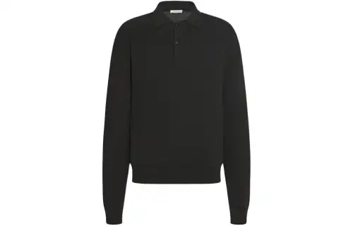 THE ROW SS24 Cashmere Sweater Men's Gray Green