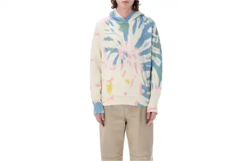 Palm Angels tie-dye-print hoodie