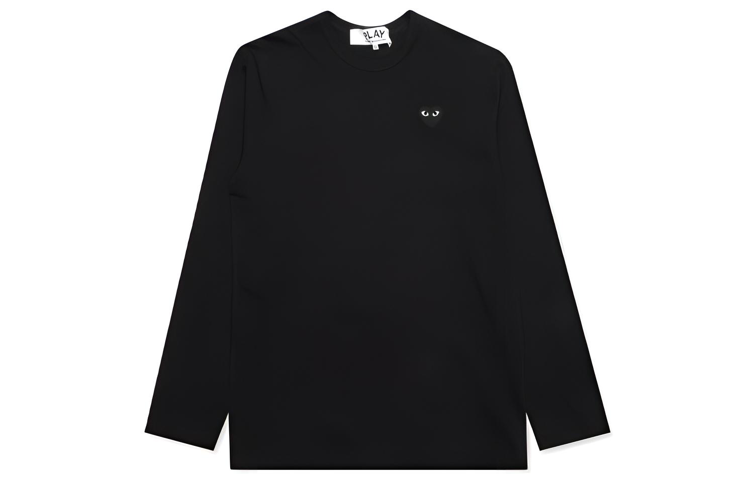 Comme Des Garçons Play Emblem Long Sleeve T Shirt