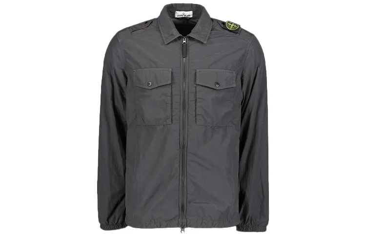 STONE ISLAND Jackets & Coats Men's Gray Black
