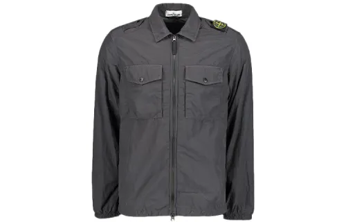 STONE ISLAND Jackets & Coats Men's Gray Black
