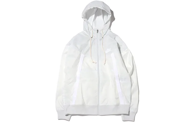 Nike Jackets Men's White Hooded Moderate Other