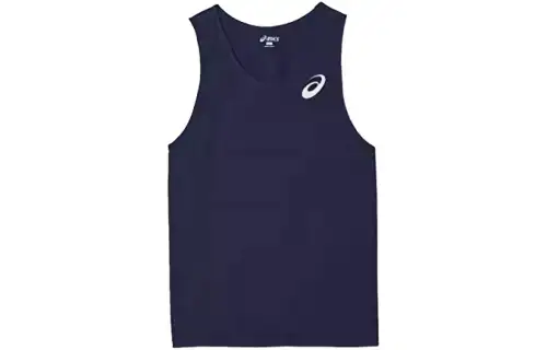 ASICS Running Tank Tops Men's Blue