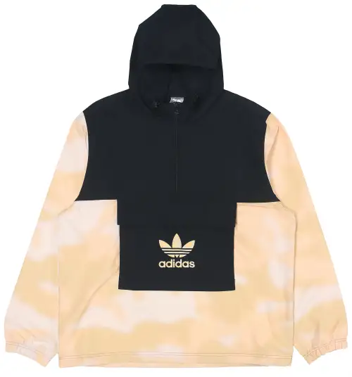 Adidas Originals WINDBREAKER Jacket Men's Black Brown Multicolor