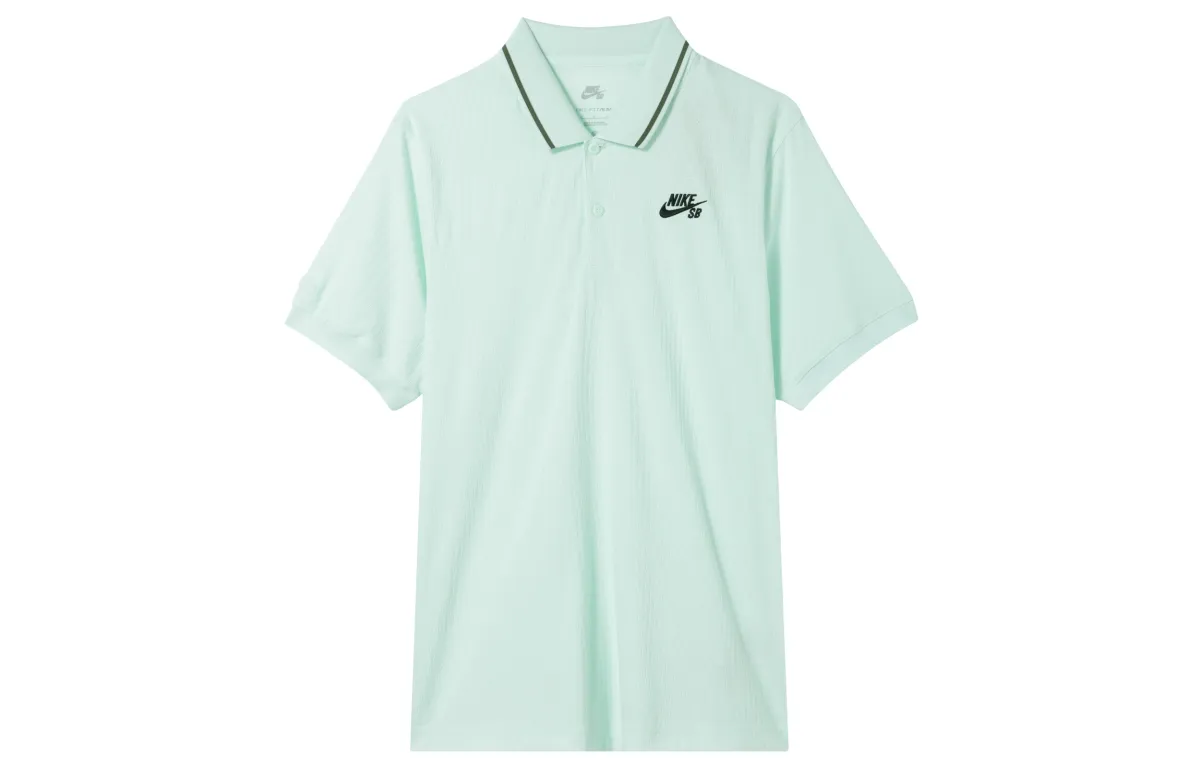 Nike SB Polo Shirt Men's Light Green/Black