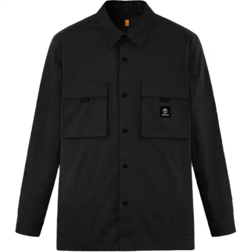 Timberland Shirts Men's Black Lapel Moderate Other