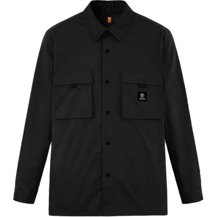 Timberland Shirts Men's Black Lapel Moderate Other