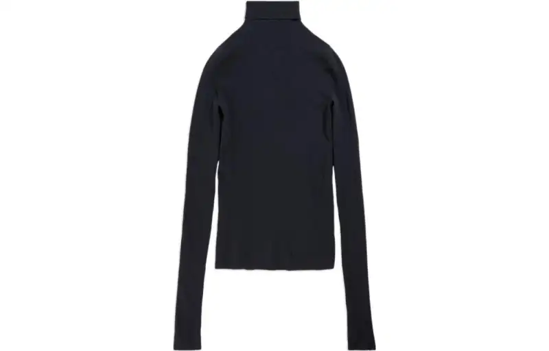 Balenciaga Sweaters Men's Black Turtleneck Moderate Other