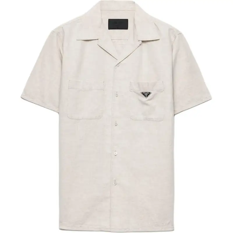 PRADA Enamel Triangle logo Shirt