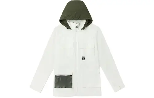 Vans Jackets Unisex Ecru Hooded Moderate Workwear
