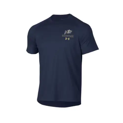 Under Armour TechCollegiate T Shirt Men's Blue