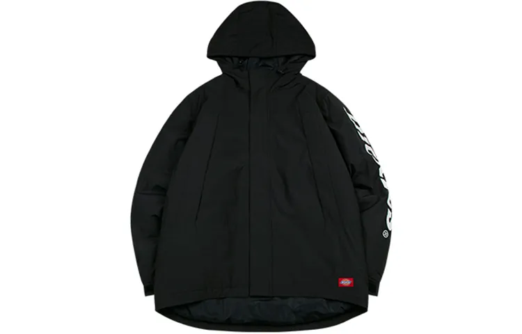 Dickies Jackets Men's Black Hooded (Non-detachable) Moderate