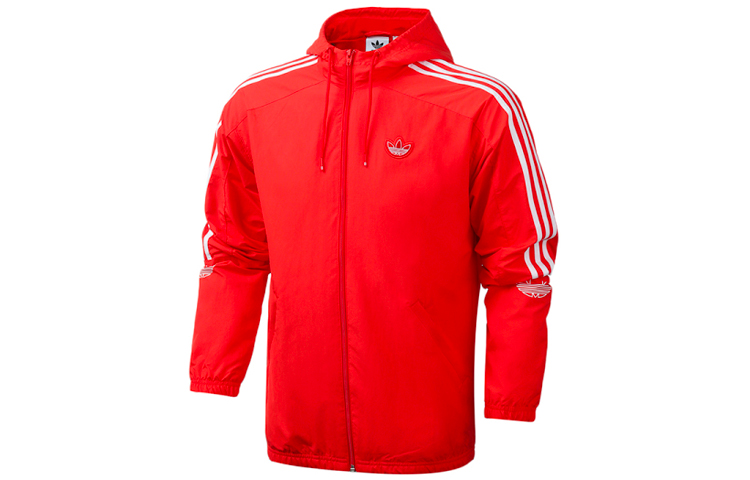Мужская куртка adidas logo (черная) — фото 1