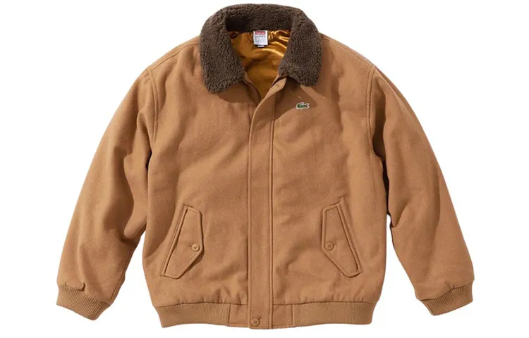 Supreme Lacoste Wool Bomber Jacket