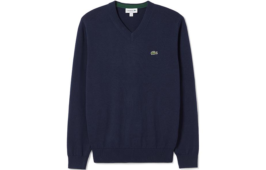 Мужской свитер LACOSTE (темно-синий)