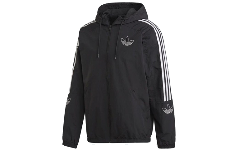 Мужская куртка adidas originals (черная) — фото 1