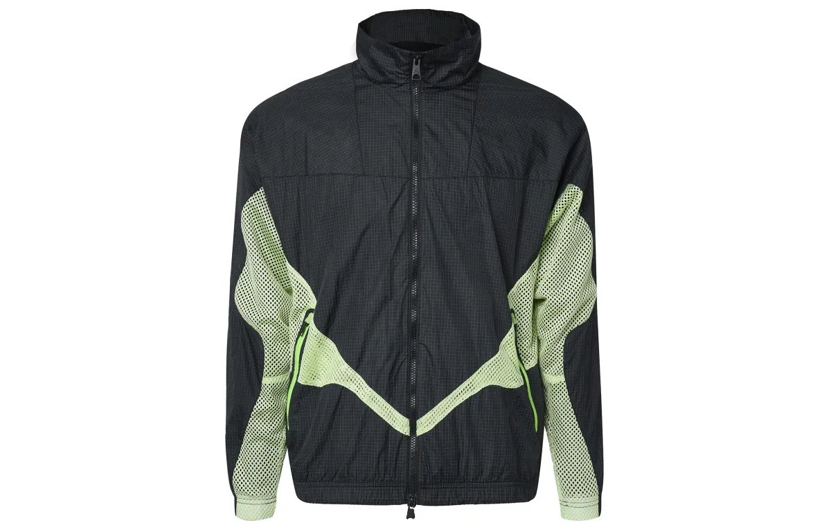 Jordan Jackets Men's Black Stand Collar Moderate Other