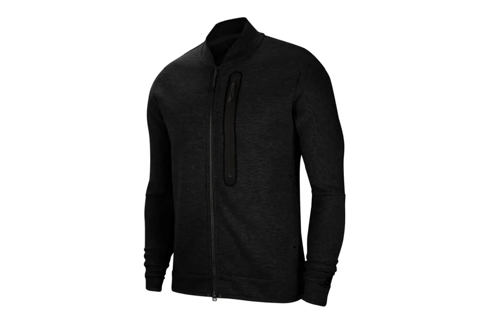 Nike Jackets Men's Black Stand Collar Moderate Instructor