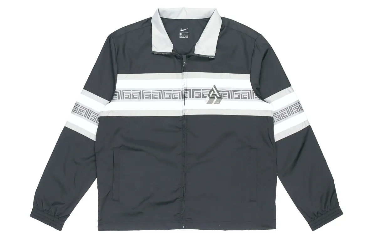 Nike Jackets Men's Black Stand Collar Moderate