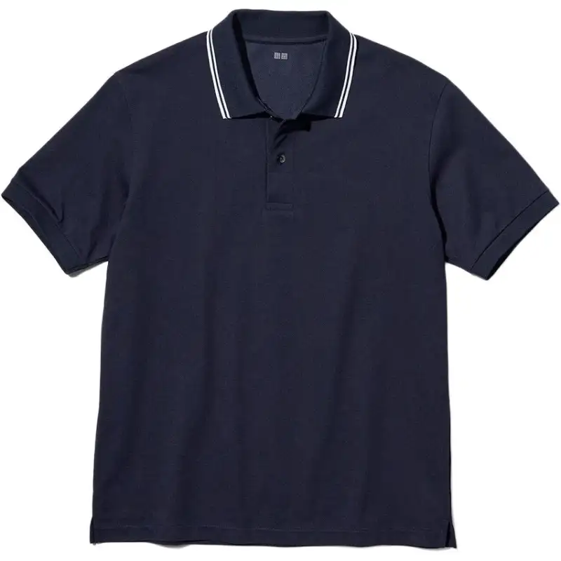 UNIQLO Polo Shirt Unisex Navy Blue