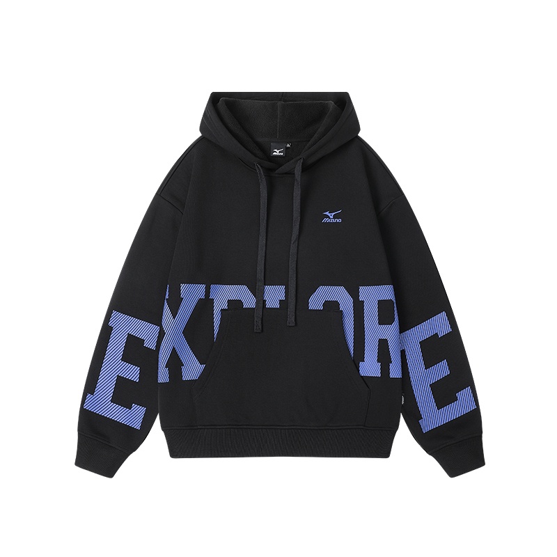 Худи Mizuno Logo Hoodie (черное)