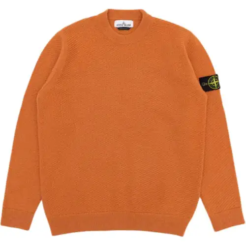 STONE ISLAND Compass-badge Wool Jumper