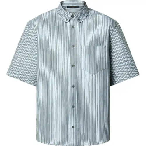LOUIS VUITTON Lv X Park Seo-Bo Cotton Short-Sleeved Shirt
