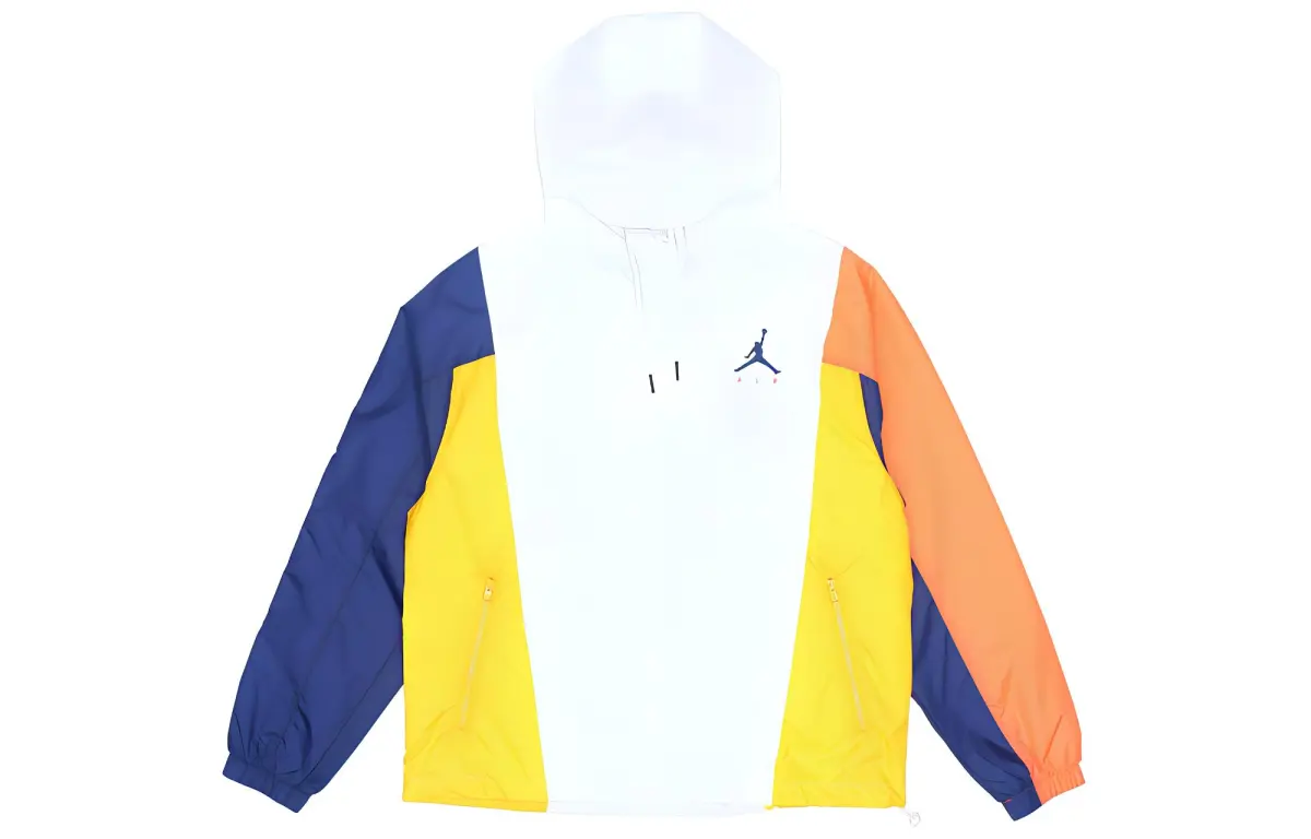 Jordan Air Jackets Men's White Hooded Moderate Other